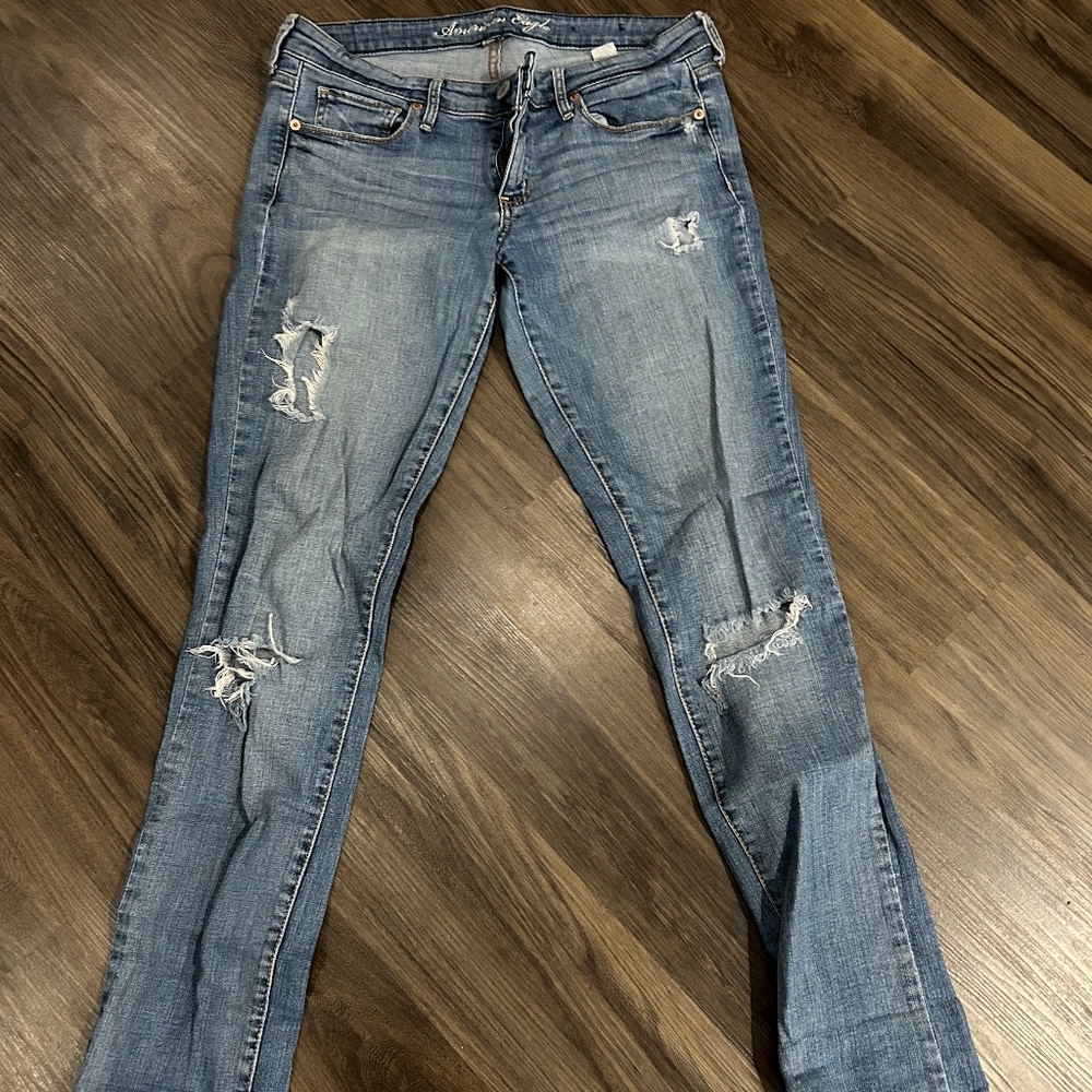 AE skinny jeans